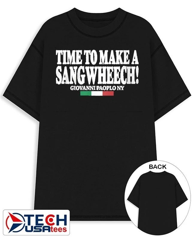 Time to make a Sangwheech Giovanni Paolo NY shirt