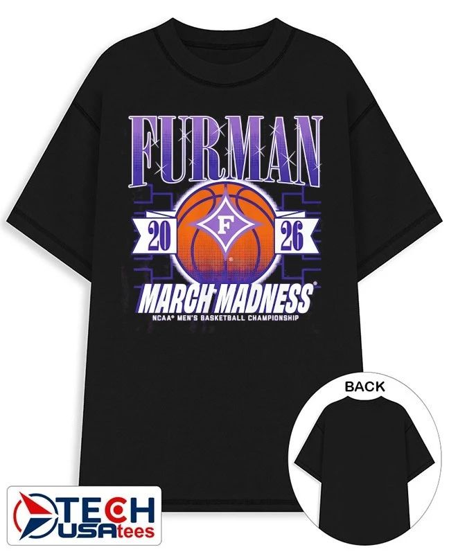 Furman Paladins March Madness 2026 NCAA Men’s Basketball Championship shirt