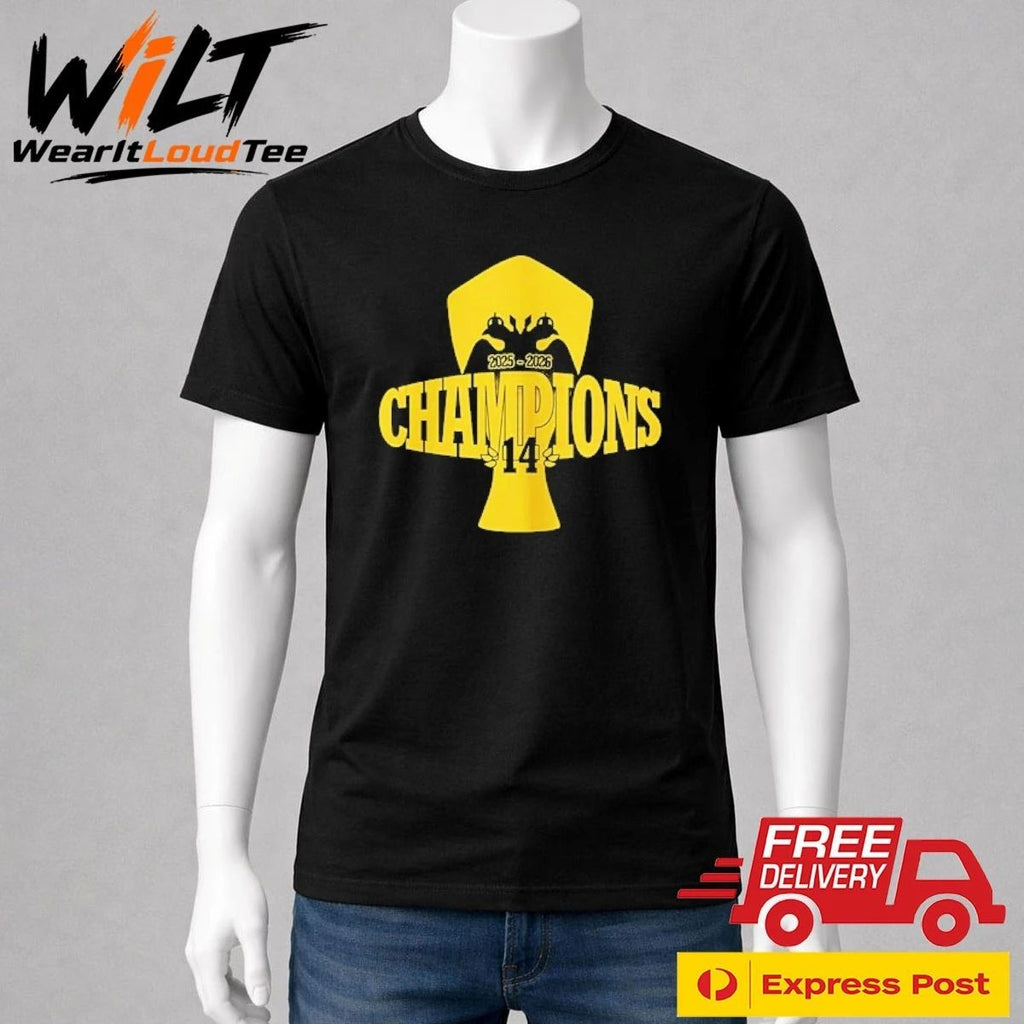 AEK Athens F.C. 2025-26 Greek Super League Champions Shirt