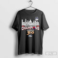Classic Uconn Huskies 2026 Big East Champions Undefeated 31 0 Name City Skyline T Shirts