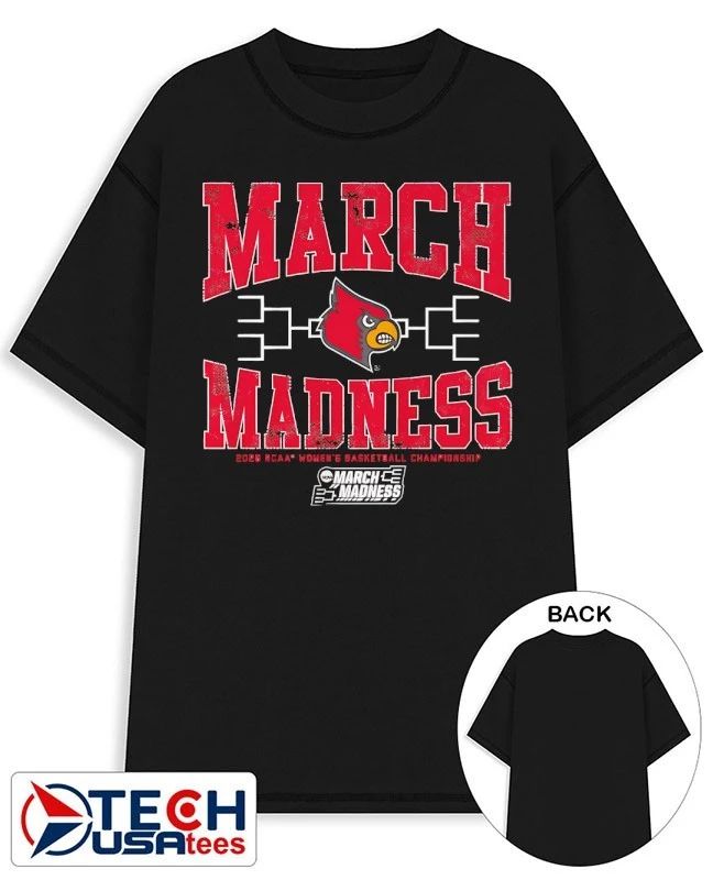 Louisville Cardinals March Madness 2026 NCAA Women’s Basketball Championship shirt