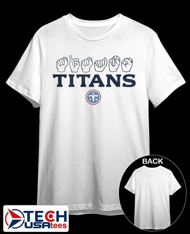 Love Sign x Tennessee Titans ASL shirt