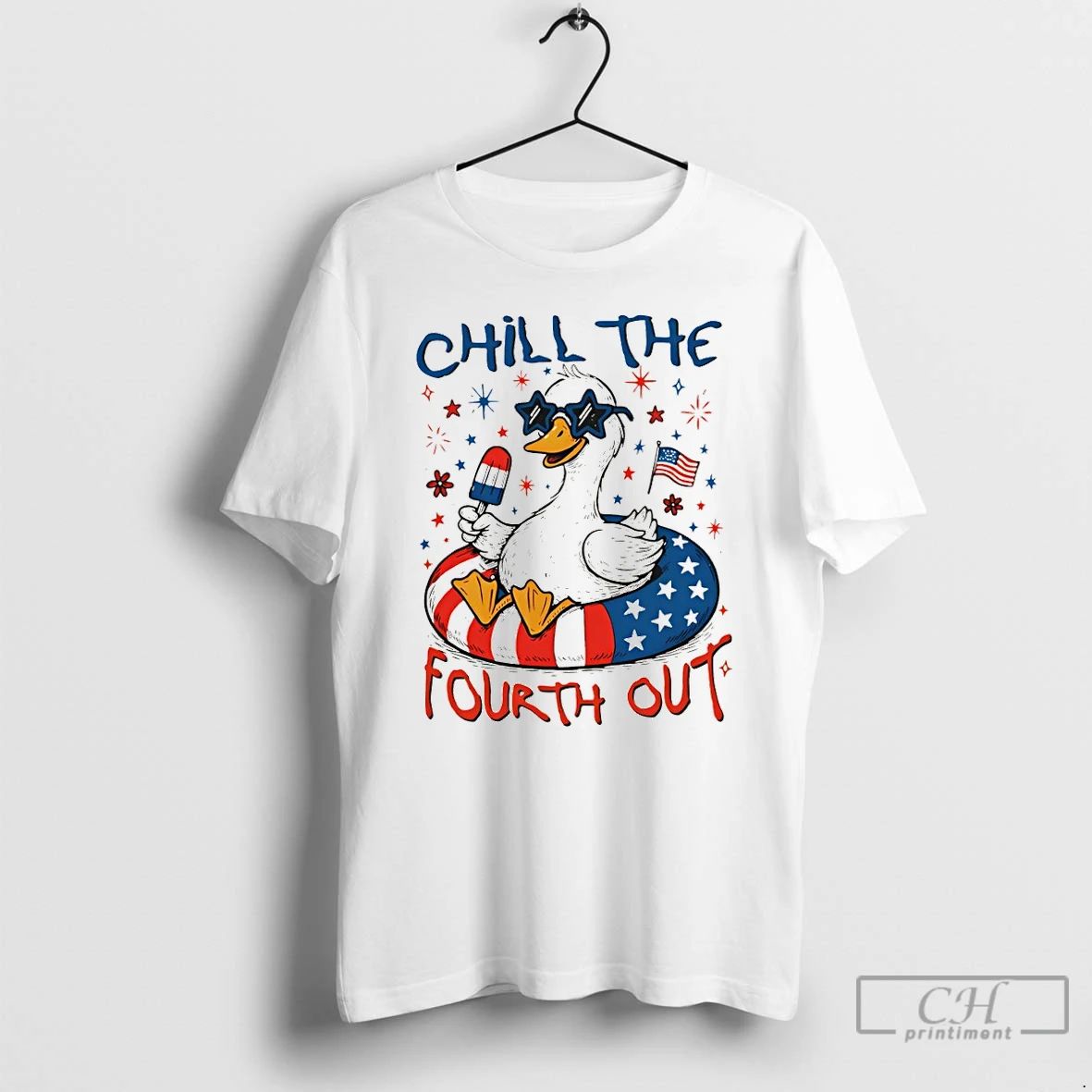 Premium Silly Goose Chill The Fourth Out 4th Of July