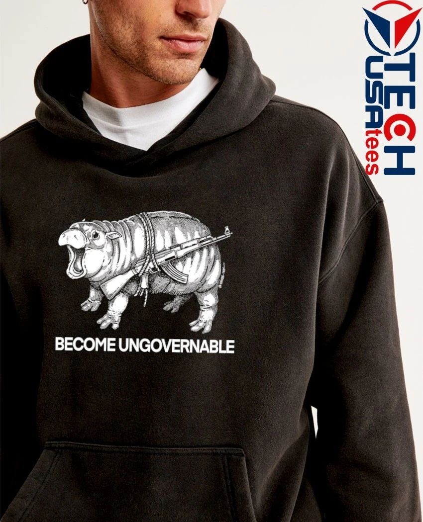 Moo Deng become Ungovernable T-shirt