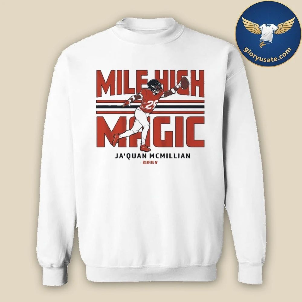 Ja’Quan McMillian Mile High Magic Broncos’ Shirt
