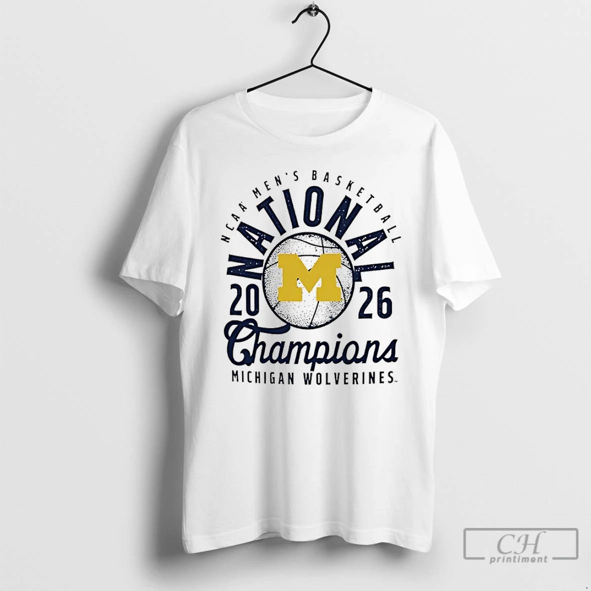 Premium Michigan Wolverines National Champions Mens Basketball 2026 Classic