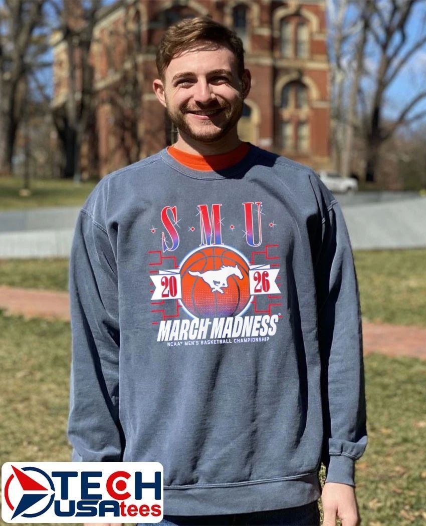 SMU Mustangs March Madness 2026 NCAA Men’s Basketball Championship shirt