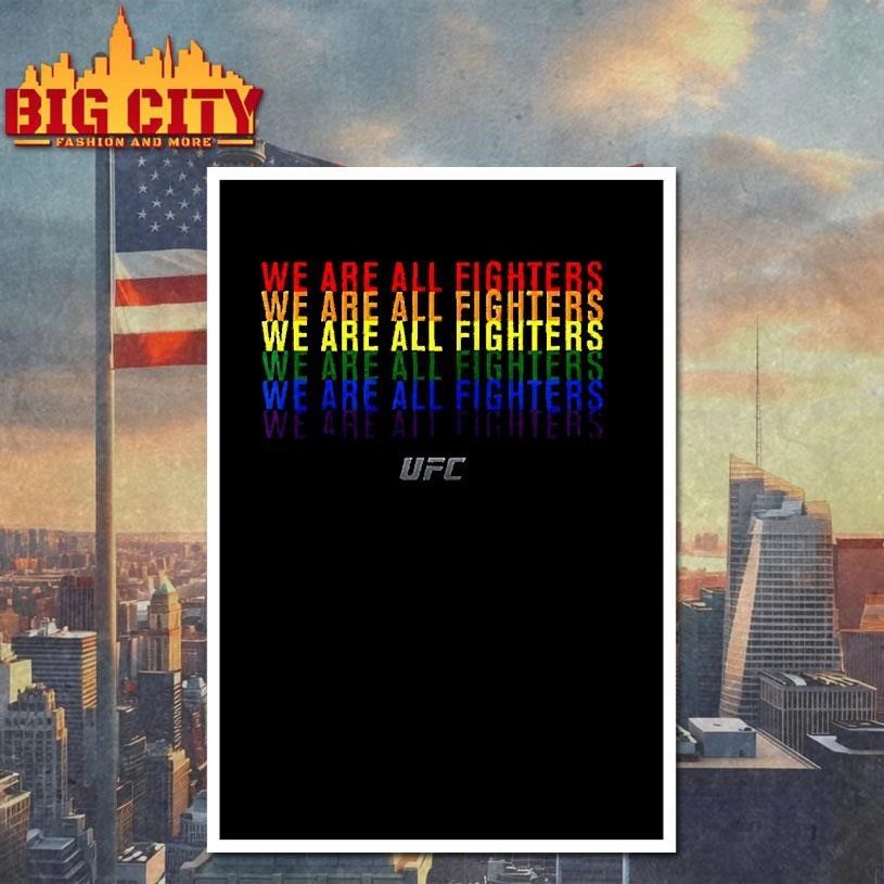UFC We Are All Fighters shirt