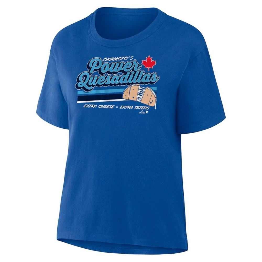 Kazuma Okamoto Power Quesadillas Extra Cheese Extra Taters Shirt