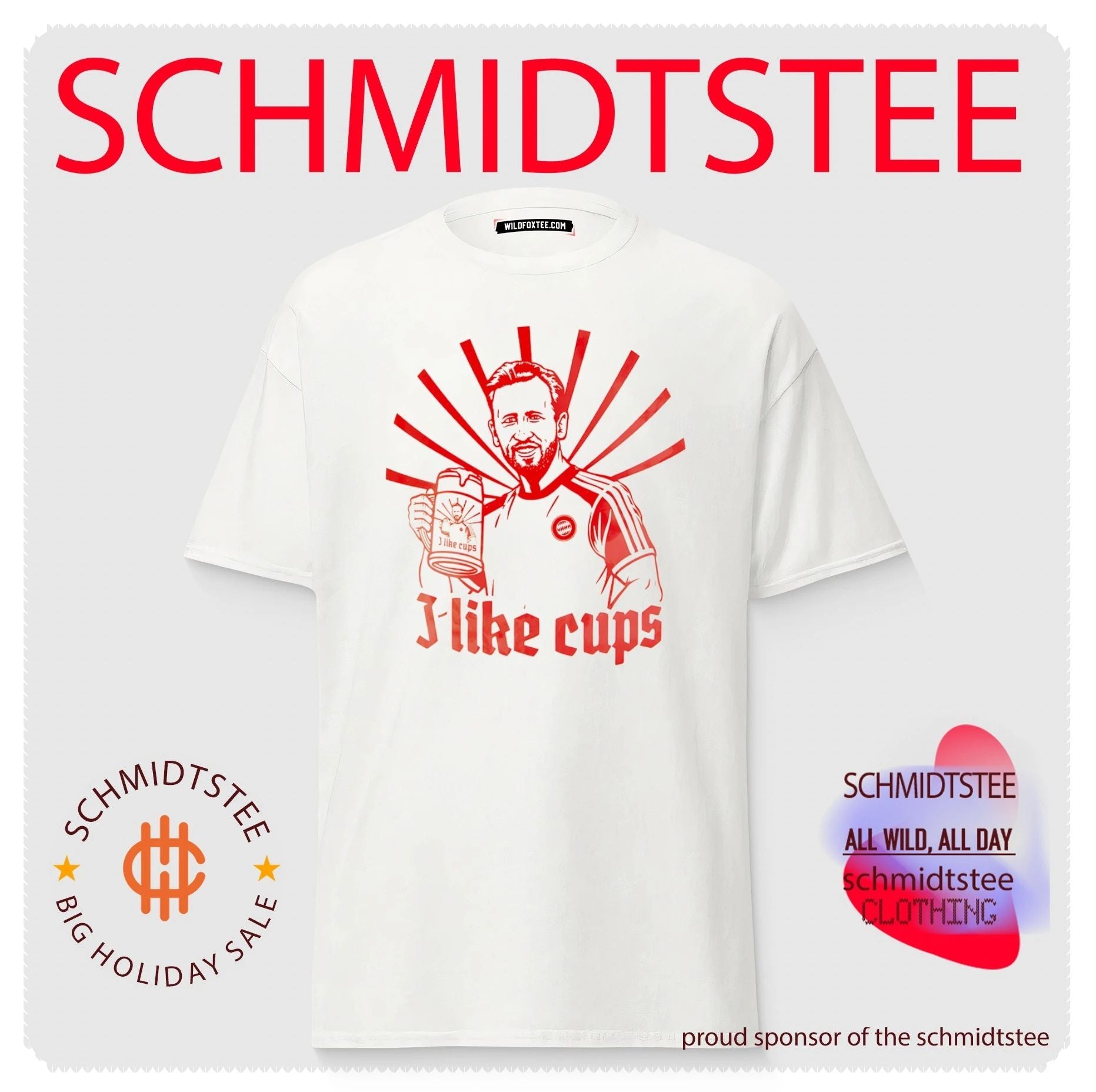 Harry Kane Bayern Munich I Like Cups Football shirt