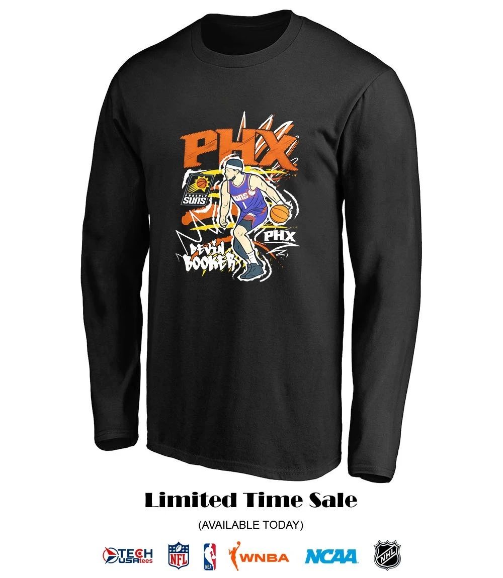 Devin Booker Phoenix Suns Basketball graphic shirt