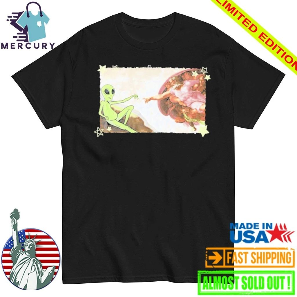 Big and Tall The Creation Of Aliens Shirt