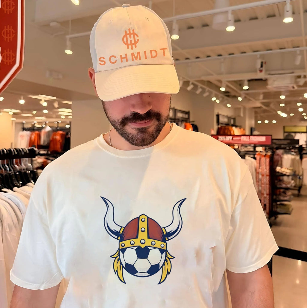 Erling Haaland Viking Soccer Helmet Norwegian Football shirt