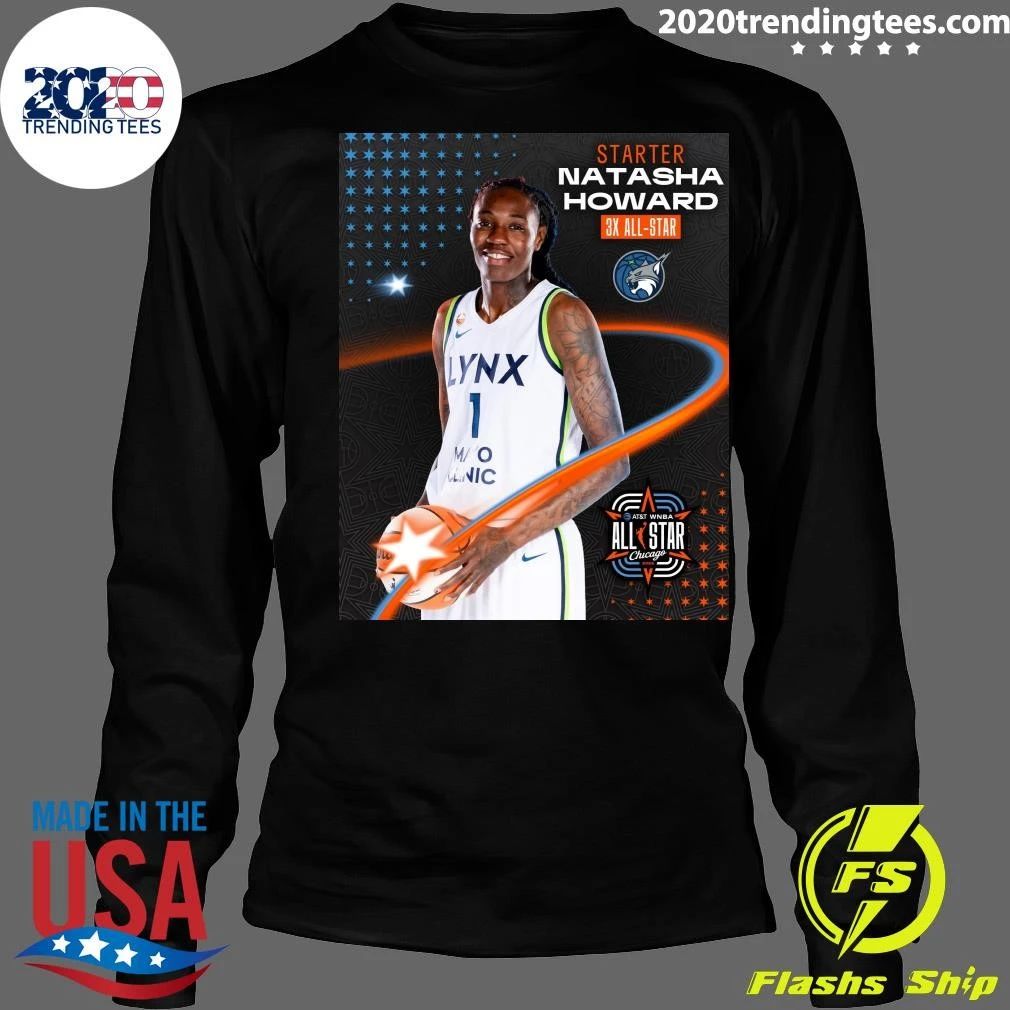 Starter Natasha Howard Your Official 2026 AT&T WNBA All-Star Starters Shirt