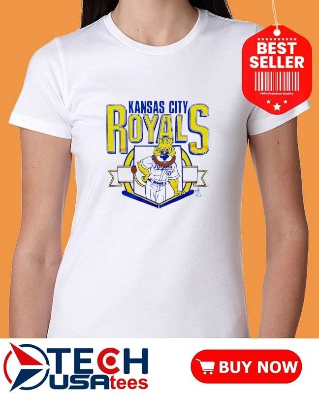 Kansas City Royals Sluggerrr mascot shirt by homage