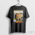 Classic Purdue Boilermakers 2026 Big Ten Mens Basketball Tournament Champions Beat Michigan Mascot T Shirts