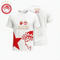 Olympiacos FC 40 Years Red And White Passion 1986-2026 Shirt