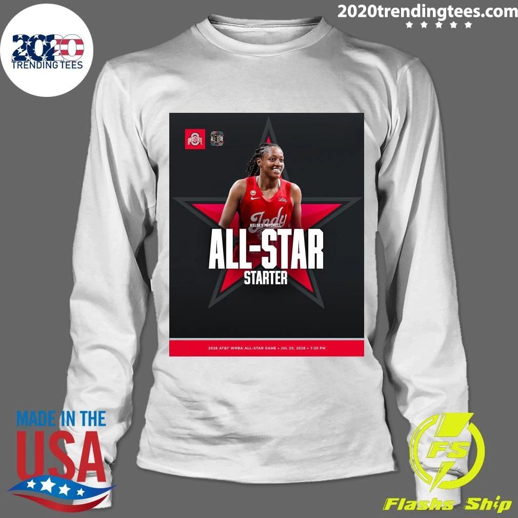 Starting among the league’s best Kelsey Mitchell is a 4x WNBA All-Star Shirt