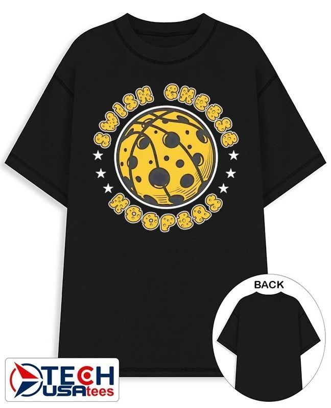 Swish cheese hoopers shirt
