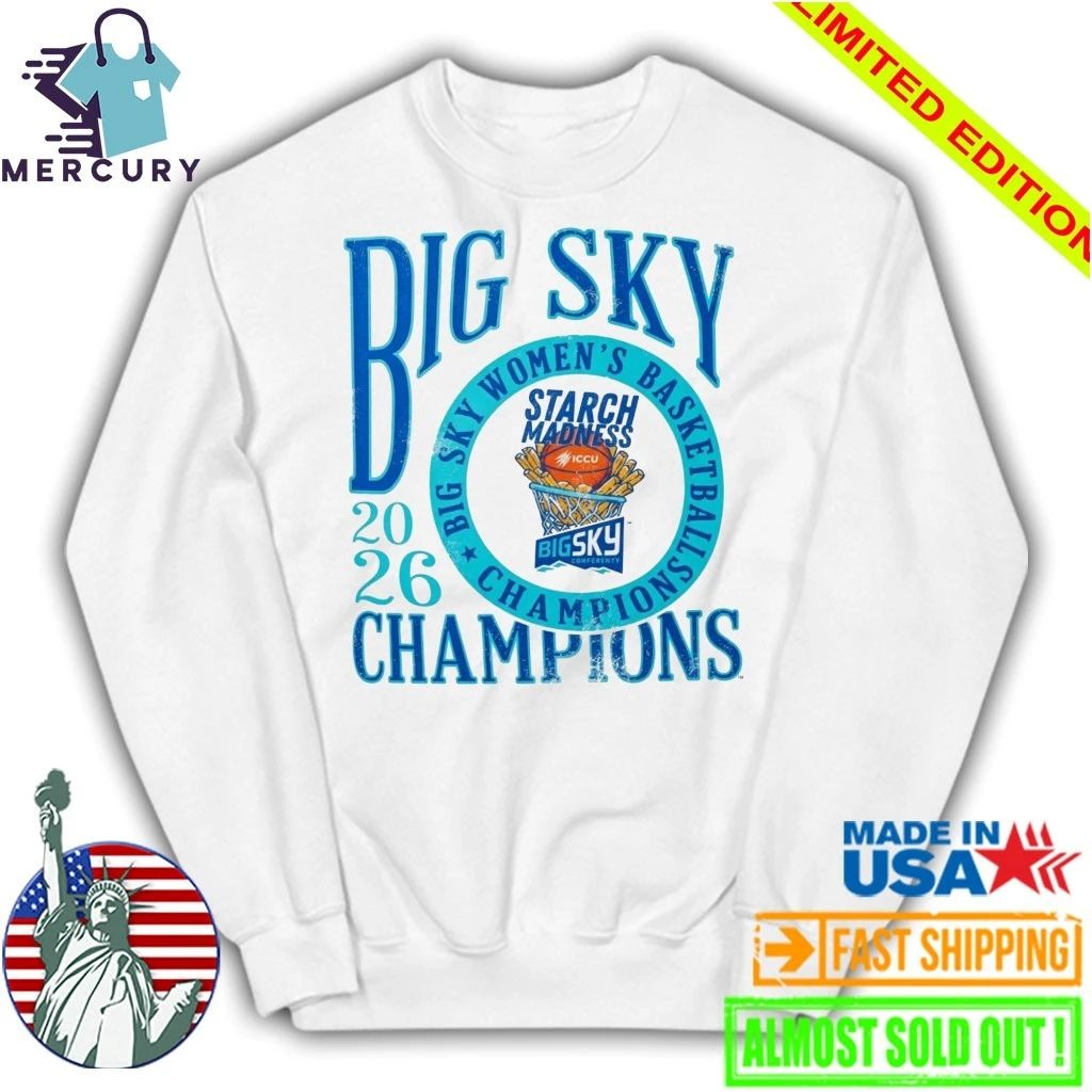 Idaho Vandals 2026 Big Sky Women’s Basketball Champions Shirt