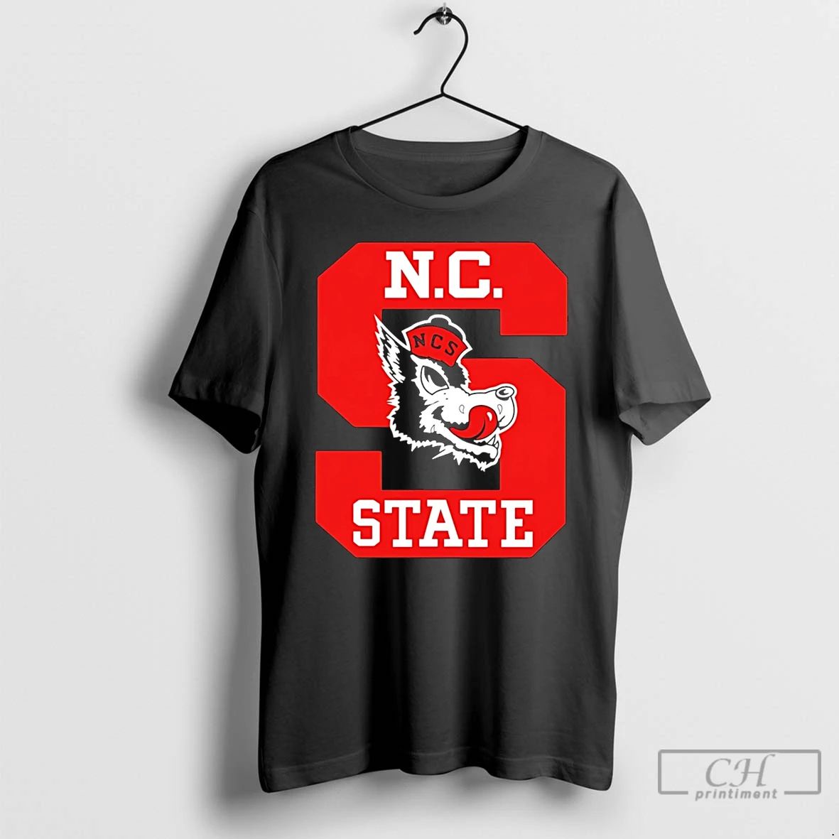 Classic Nc State Will Wade Slobbering Wolf