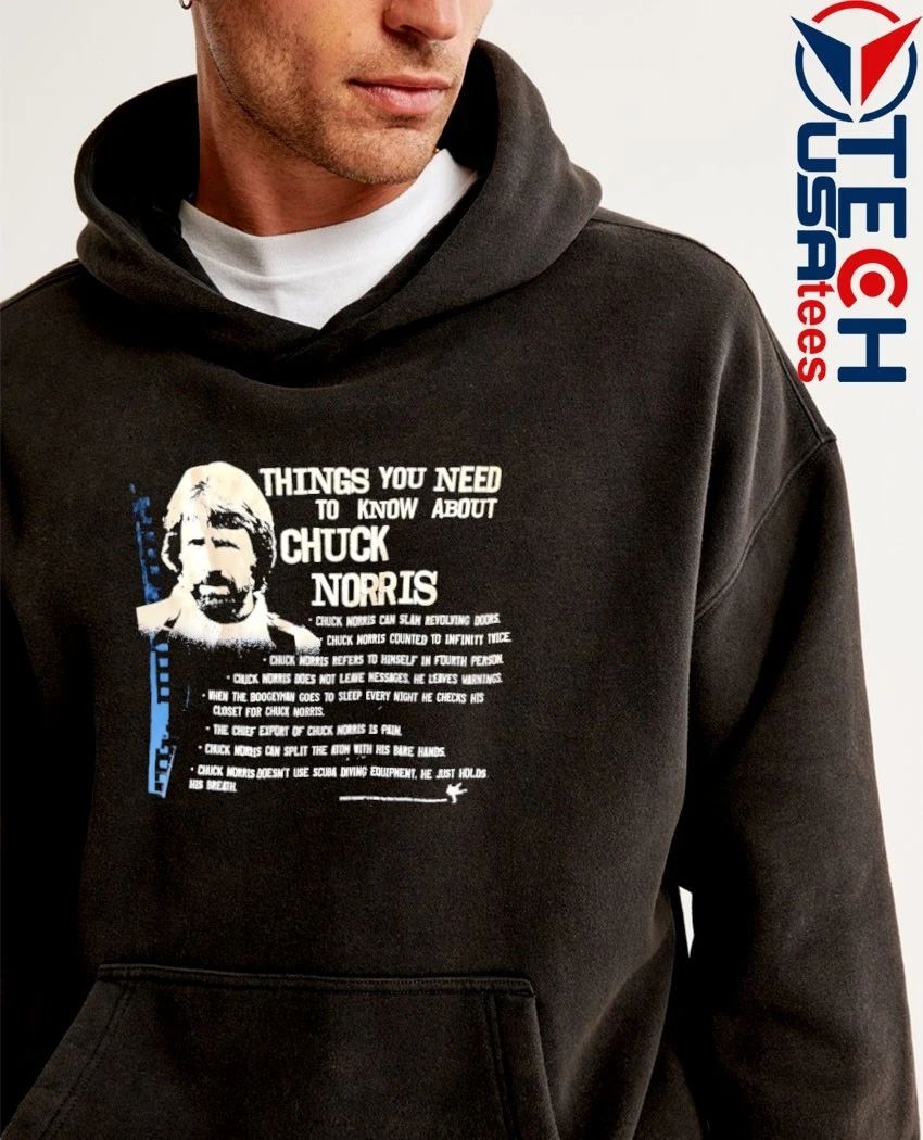 Thing you need to know about Chuck Norris shirt by funnymemes