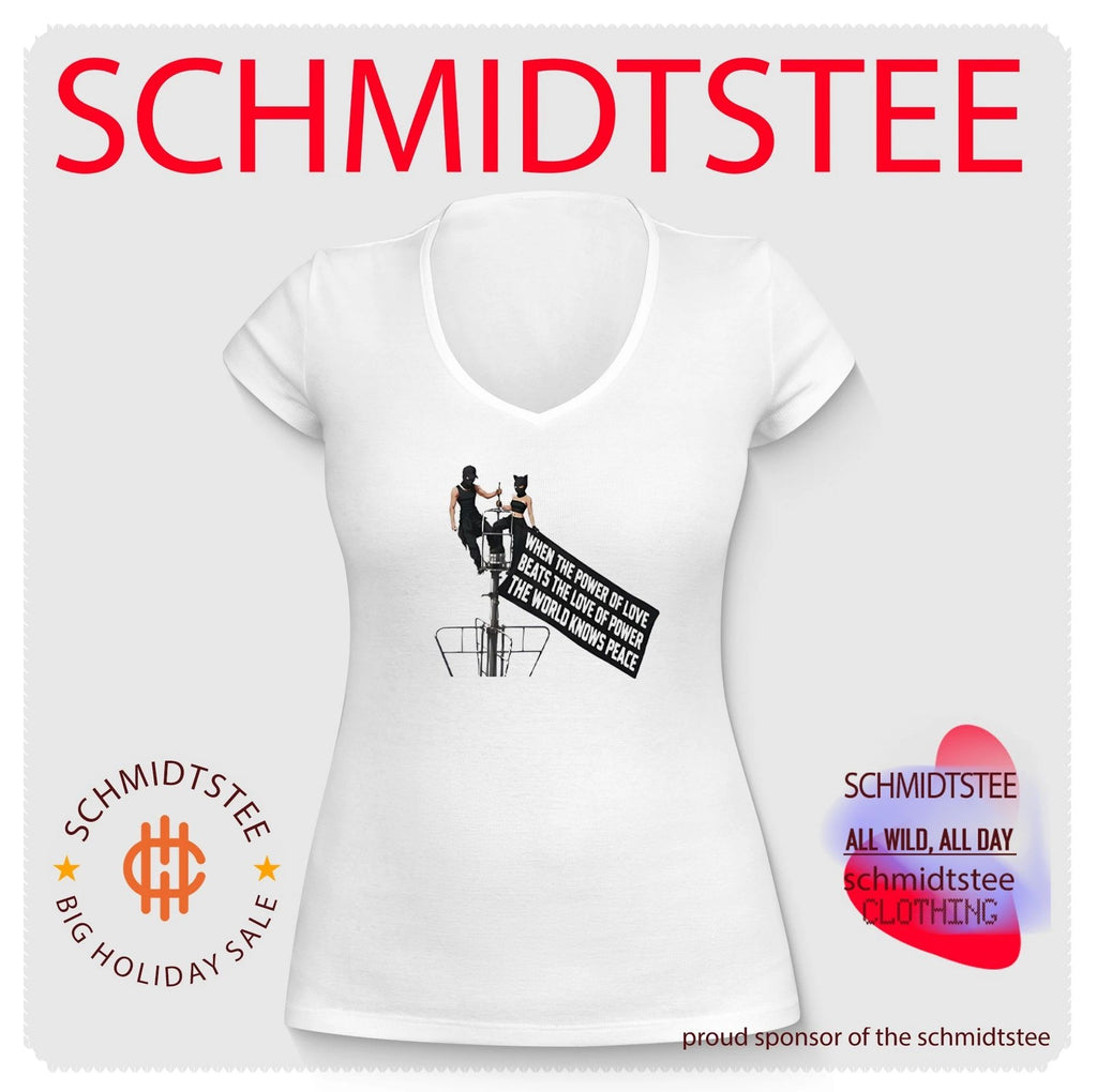 Empire State Building When The Power Of Love Beats The Love Of Power Shirt