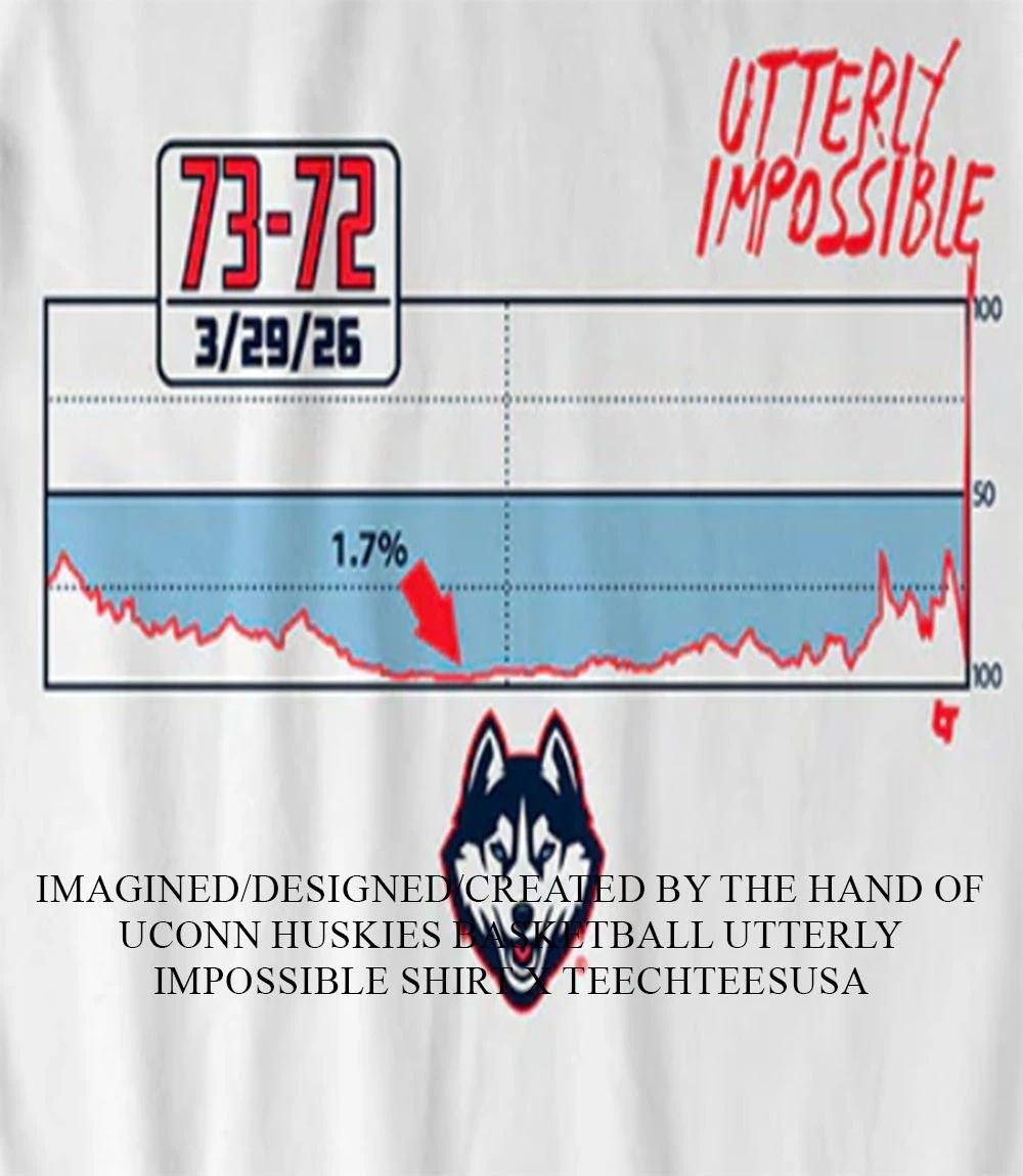 UConn Huskies Basketball Utterly Impossible shirt