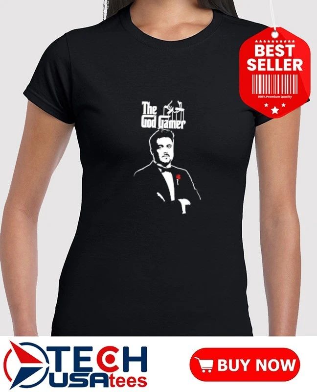 The God Gamer The Godfather parody shirt