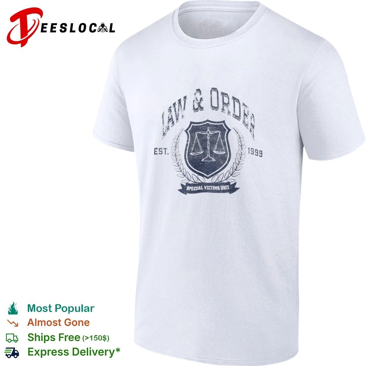 Law and Order Est 1999 Special Victims Unit T-shirt