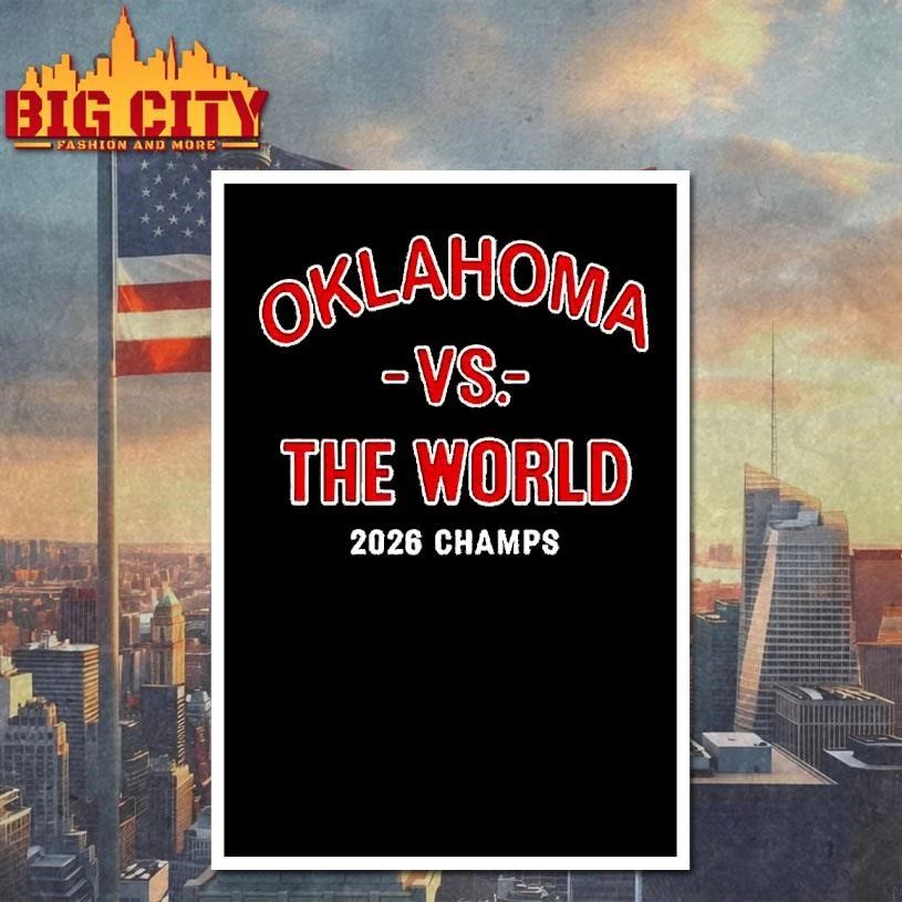 Oklahoma Sooners Baseball Oklahoma Vs The World 2026 Champions Shirt