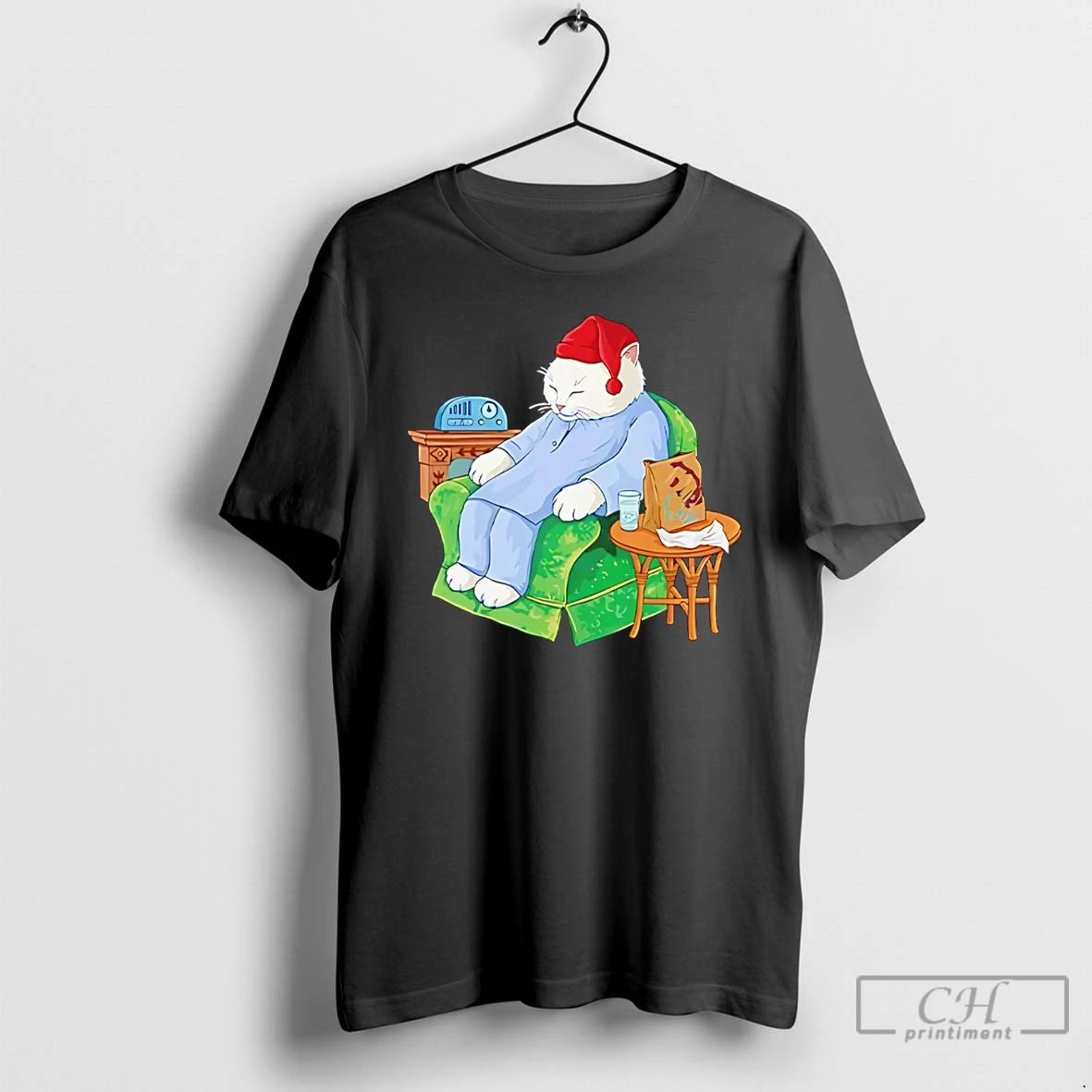 Classic Sleepytime Tacos Cat Cartoon