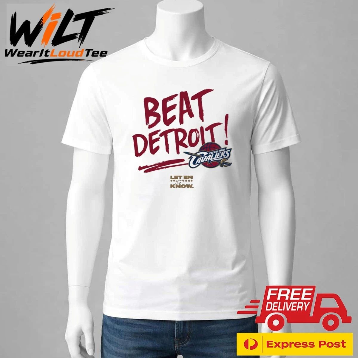 Cavaliers Beat Detroit 2026 Playoffs Shirt