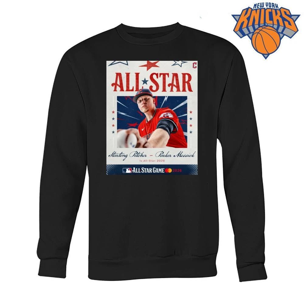 Cleveland Guardians Starting Pitcher Parker Messick All Star Game 2026 Sports Memorabilia Shirt