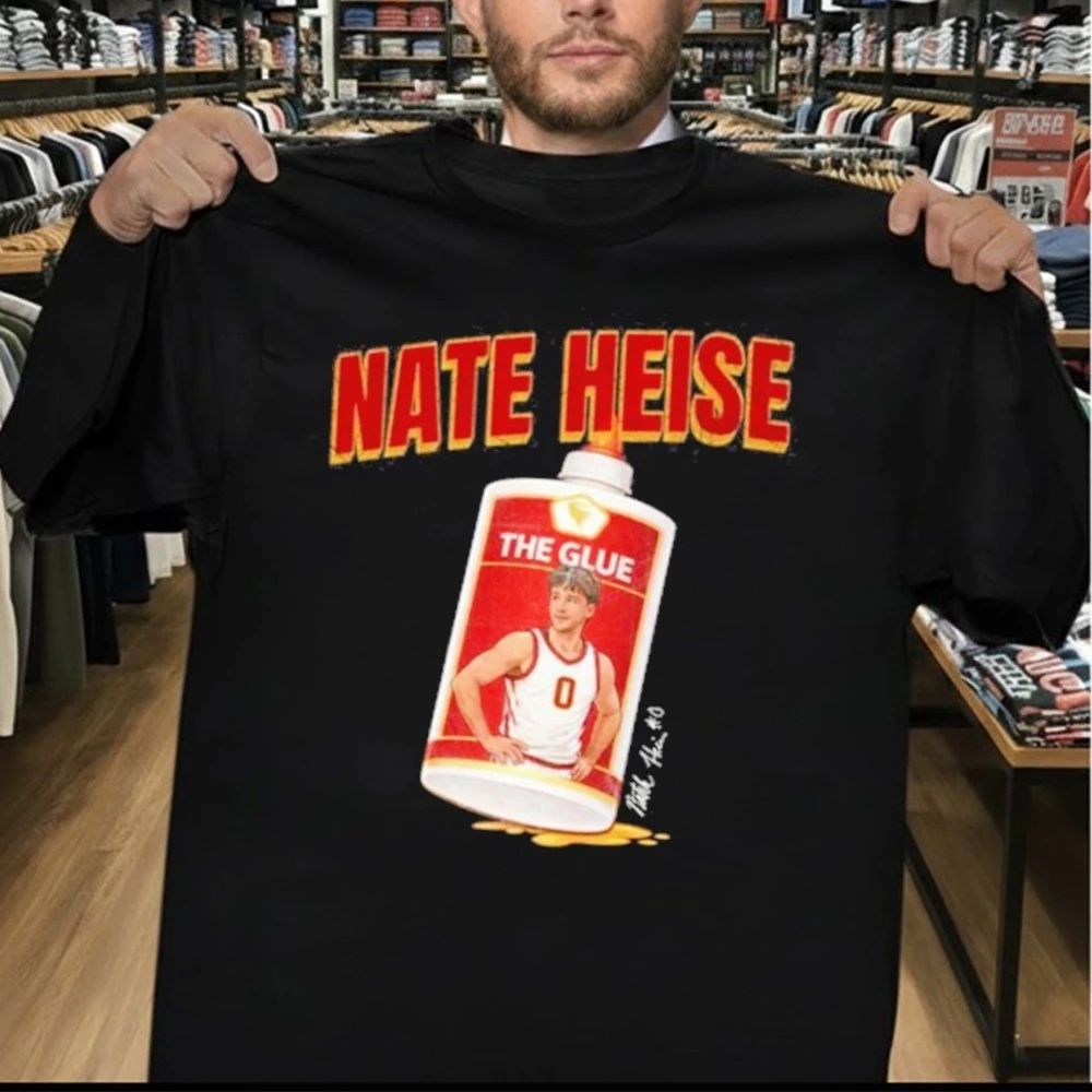 Nate Heise Glue Guy NIL Signature Shirt