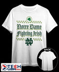 Notre Dame Fighting Irish St. Patrick’s Day checkered shirt