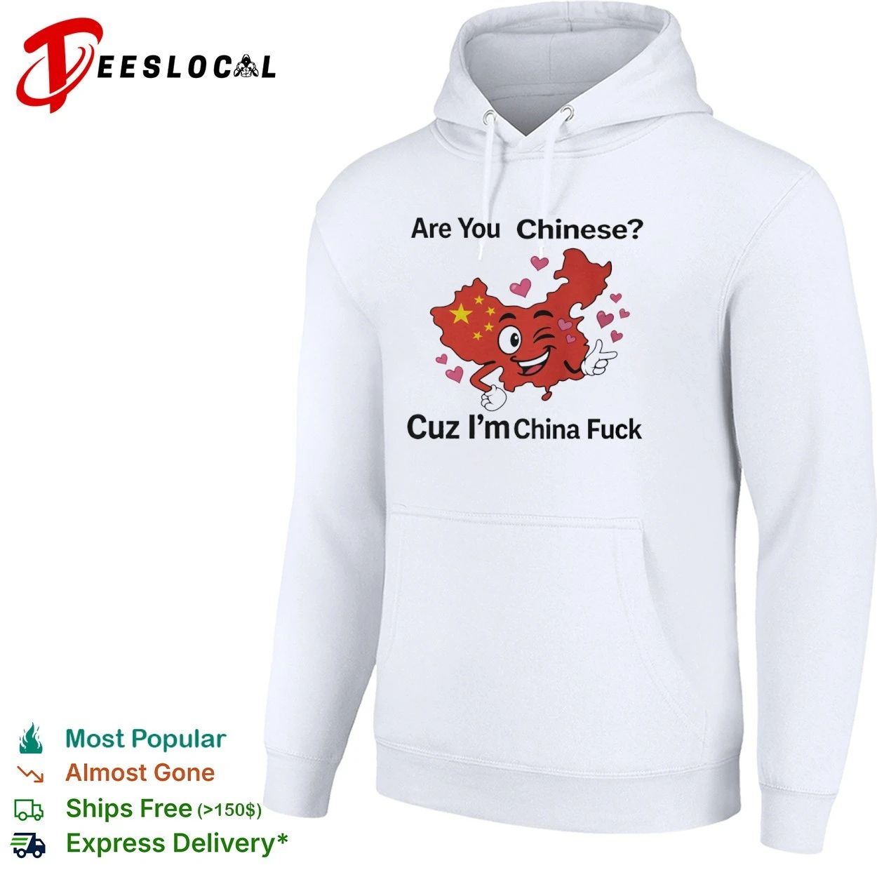 Are You Chinese Cuz I’m China Fuck funny T-shirt