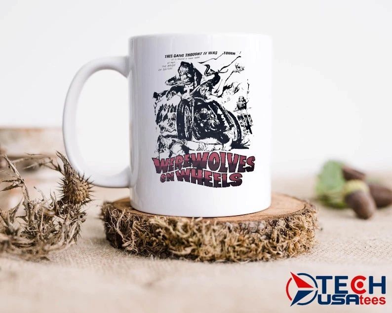 Werewolves on Wheels this gang thought it was tough vintage graphic shirt