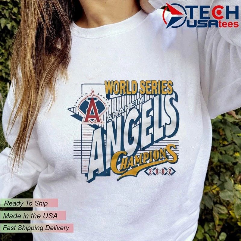 Anaheim Angels 2002 World Series Champions shirt by homage