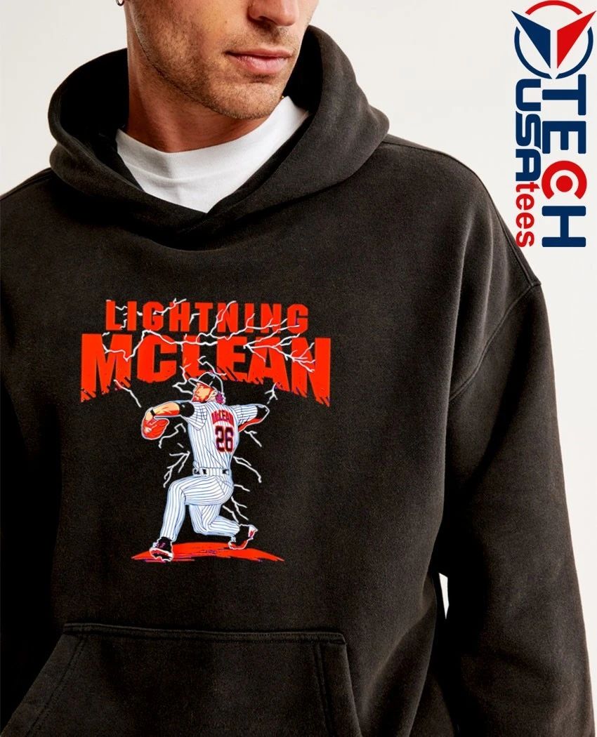 Lightning Nolan McLean New York Mets Baseball shirt