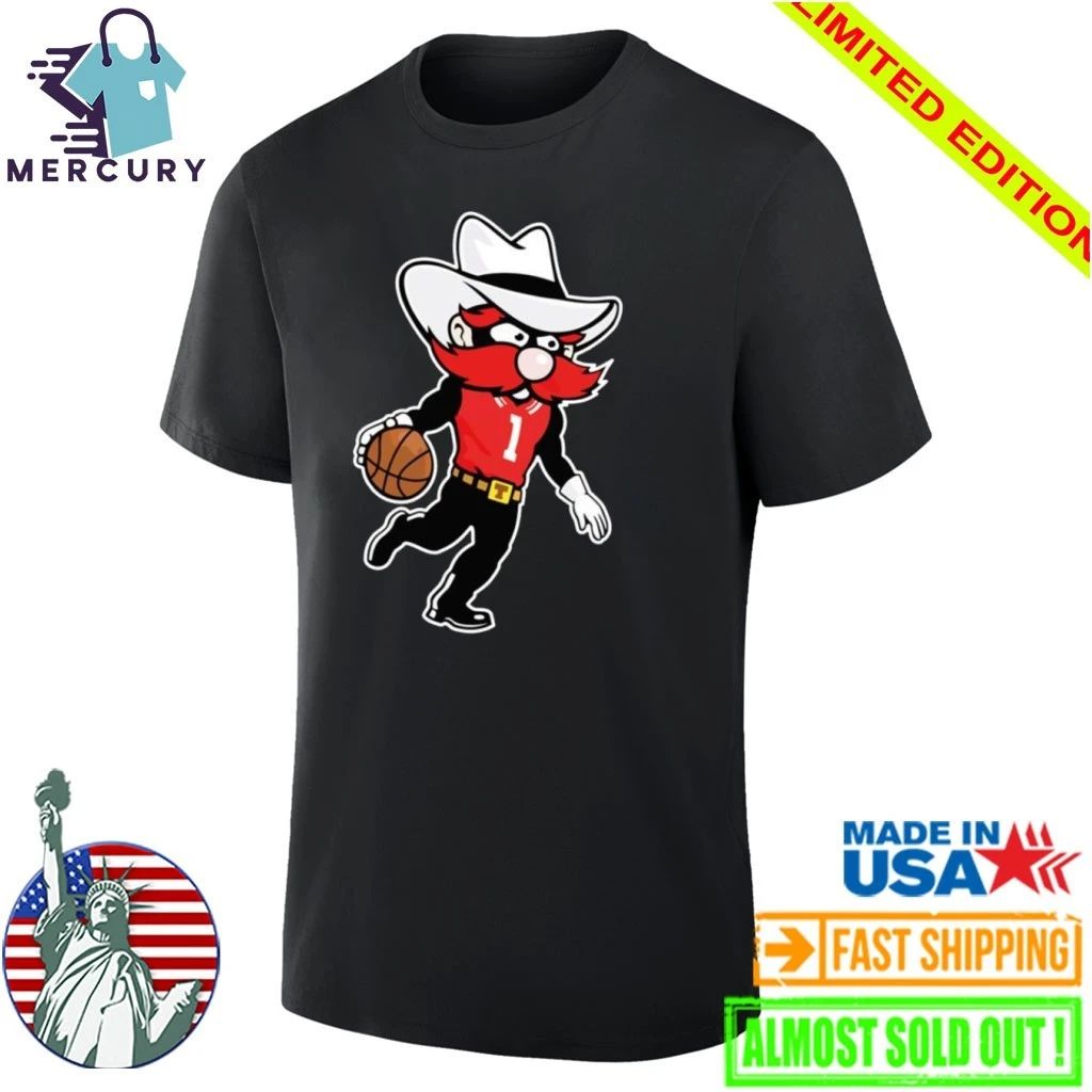 Coach Grant McCasland Texas Tech Raider Red Basketball Shirt