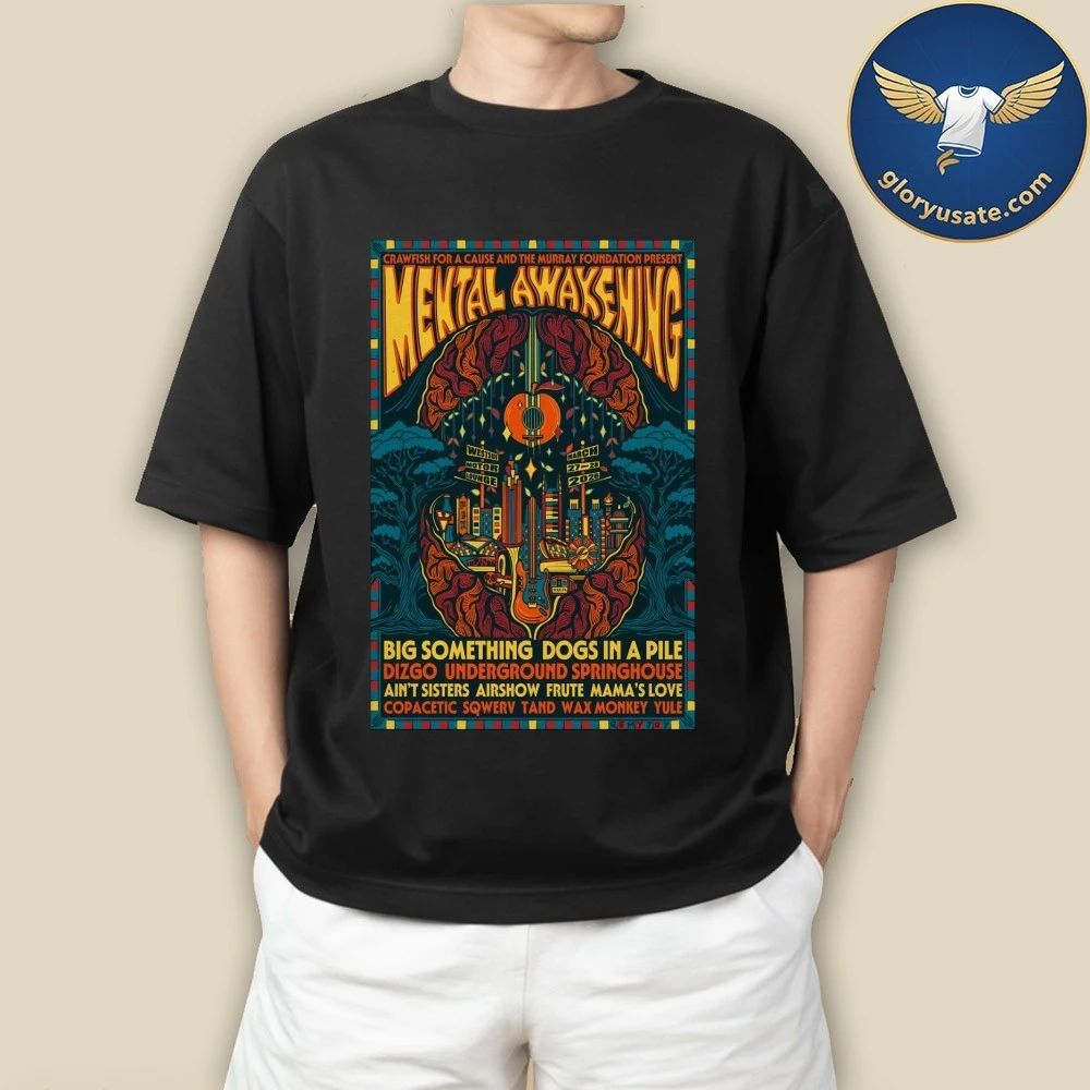 Mental Awakening Festival Atlanta GA March 27-28 2026 Event Poster Shirt