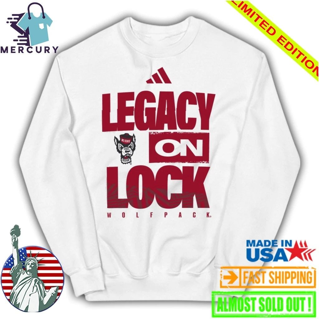 NC State Wolfpack Legacy On Lock Shirt