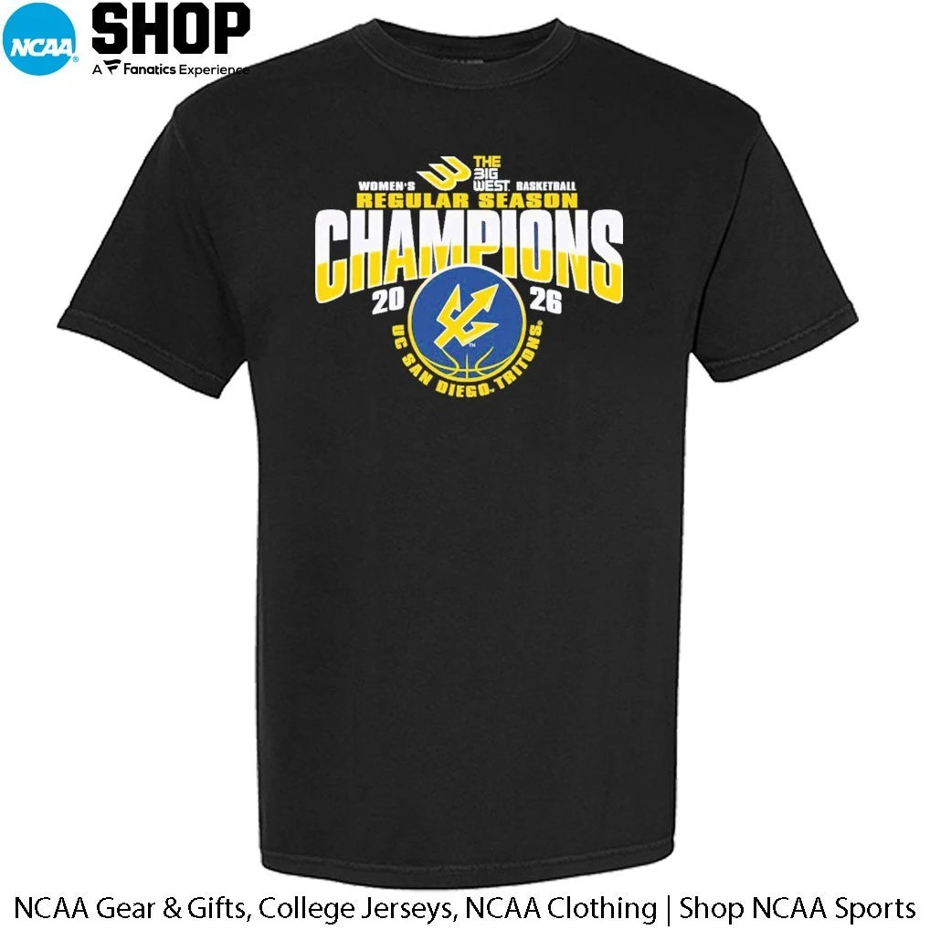 Us San Diego Tritons 2026 Women’s Basketball The Big West Regular Season Champions T-Shirt