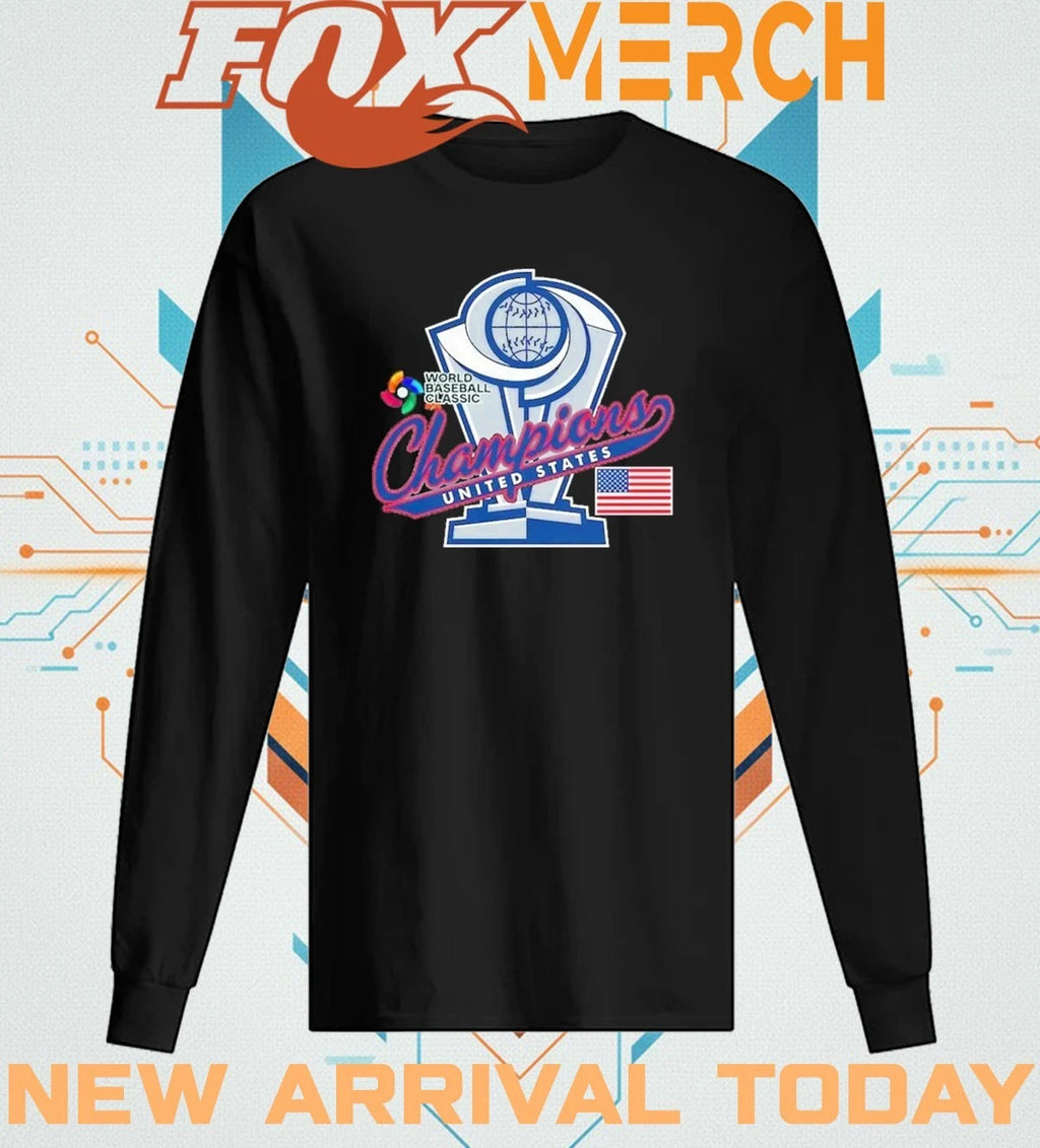 USA 2026 World Baseball Classic Champions Trophy t-shirt