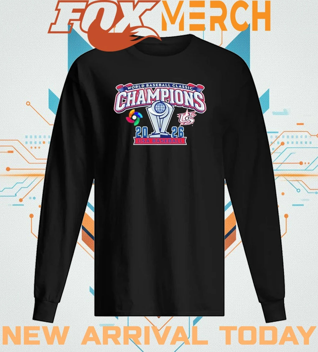 USA Baseball World Baseball Classic 2026 Champions t-shirt