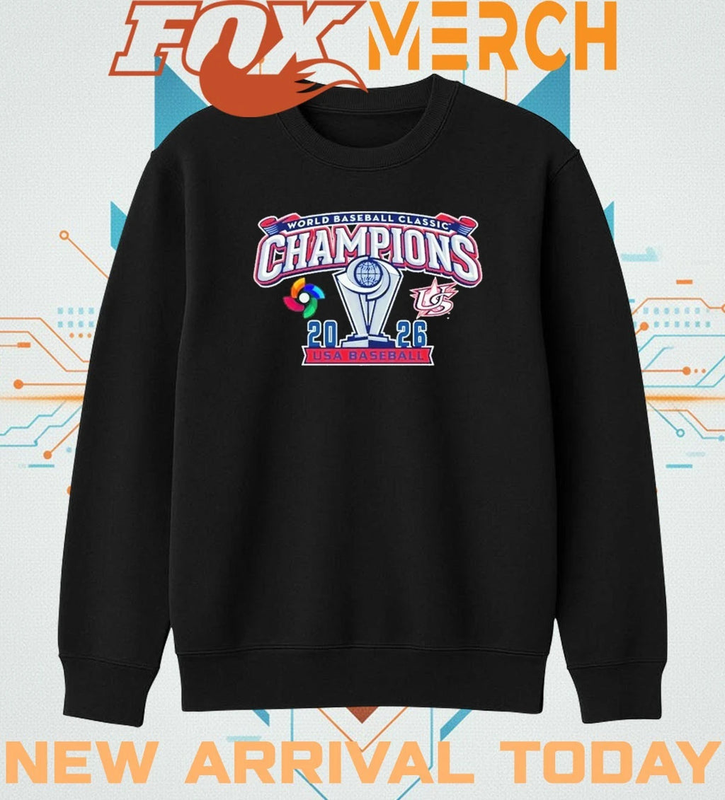 USA Baseball World Baseball Classic 2026 Champions t-shirt