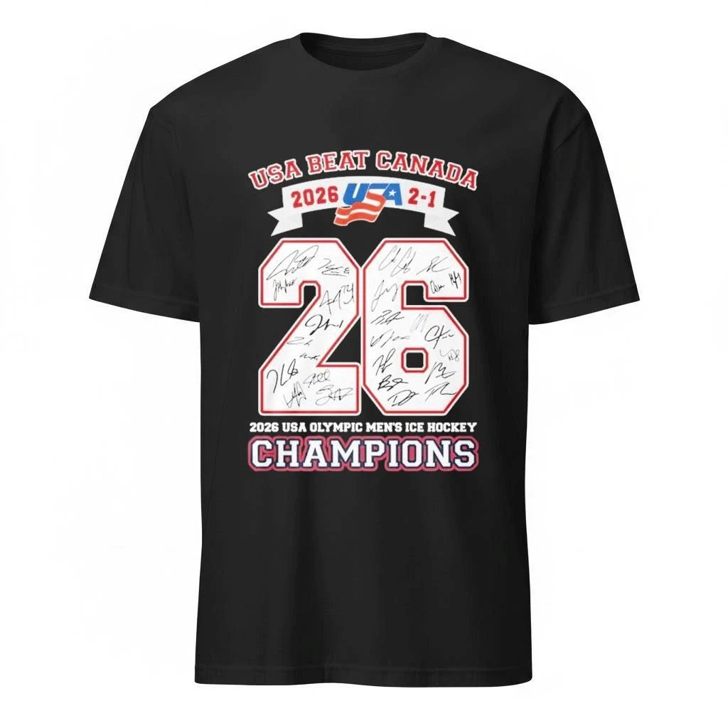 USA Beat Canada 2026 2-1 Champions Shirt