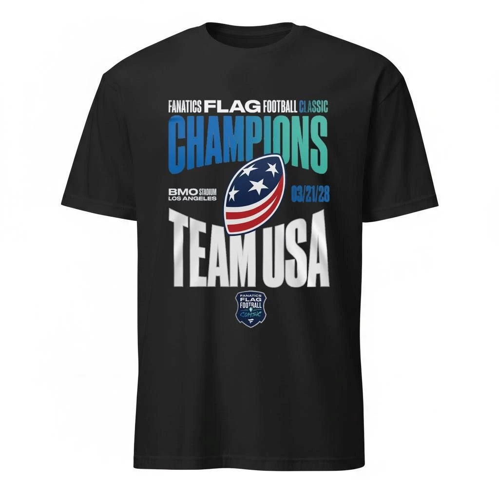 USA Football 2026 Fanatics Flag Football Classic Champions For Fan Shirt
