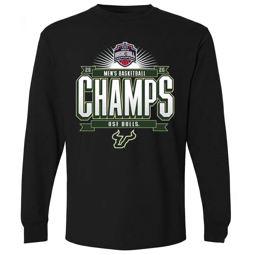 USF Bulls American Conference Men’s Basketball Tournament Champions Shirt